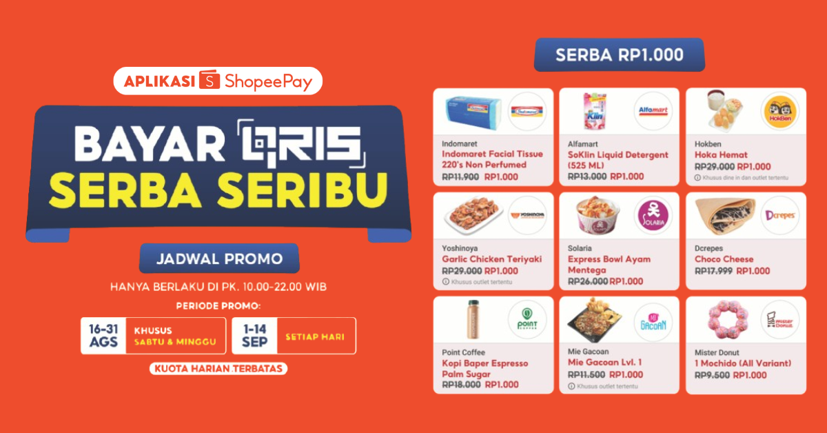 Barang Serba Seribu di Shopee