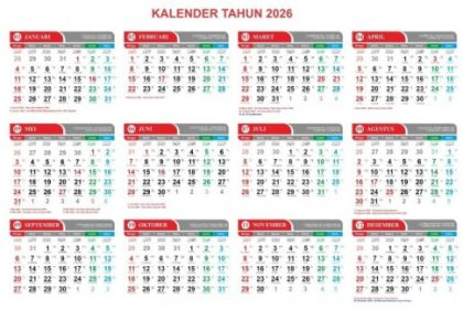 Jadwal Libur dan Cuti Bersama Mei 2026 Resmi Ditetapkan