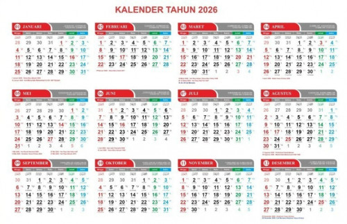 Jadwal Libur dan Cuti Bersama Mei 2026 Resmi Ditetapkan