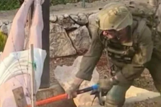 Video Tentara Israel Rusak Patung Yesus di Lebanon Viral