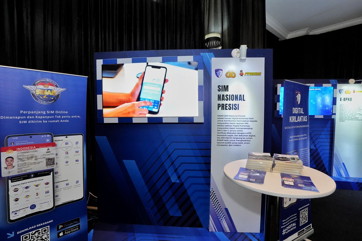 Korlantas Polri Siapkan SIM Digital Berbasis Barcode Dinamis