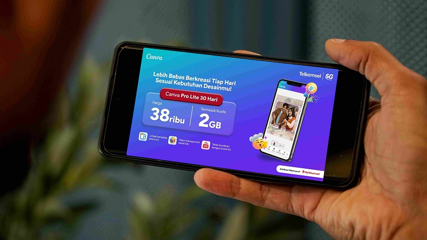 Telkomsel Rilis Canva Pro Lite