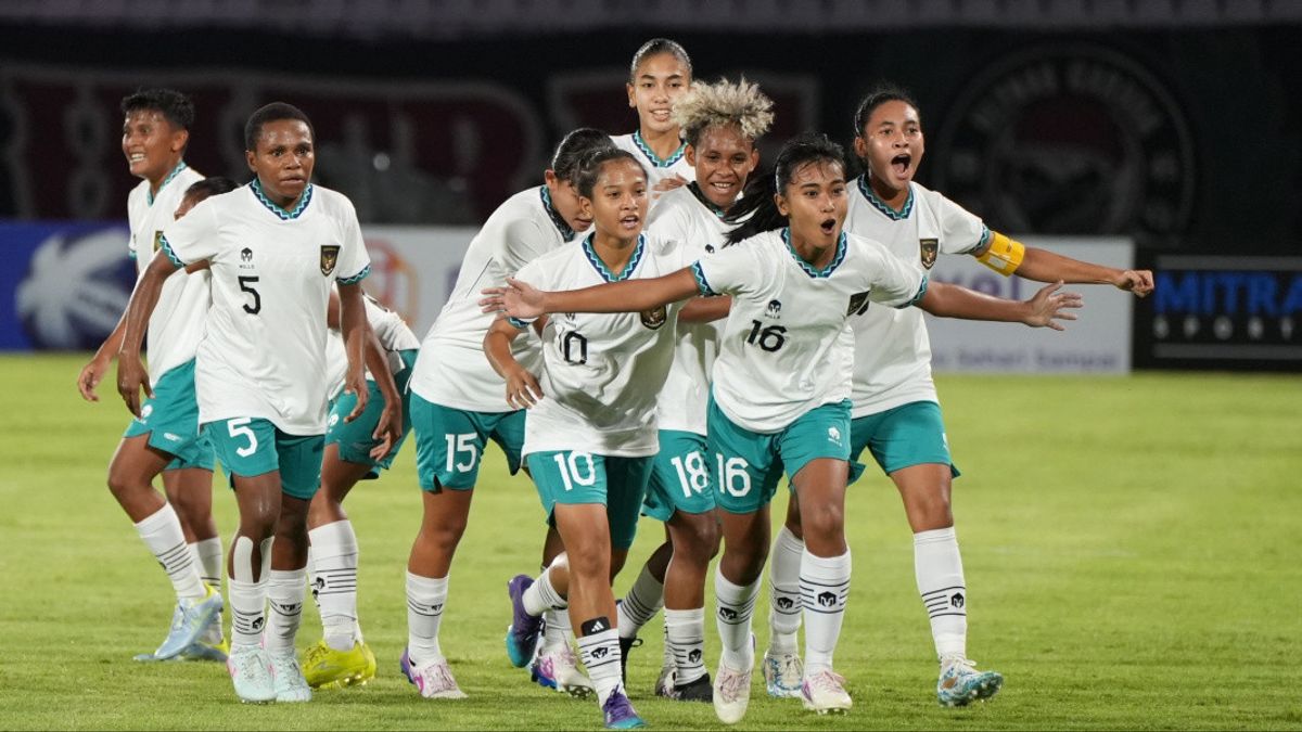 Timnas Wanita Indonesia U-17 Hajar Singapura 5-0